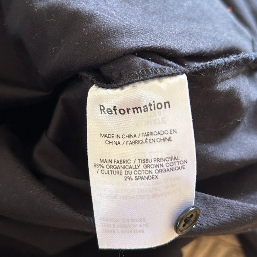 Reformation Will Oversized Button Down Shirt In B… - image 5